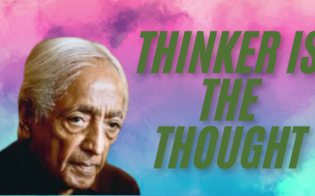 Thinker is the thought