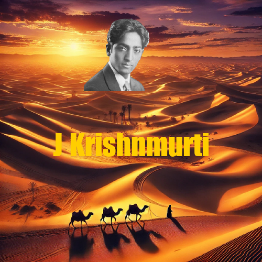 Understanding Freedom from the Known – Jiddu Krishnamurti’s Teachings on Liberation